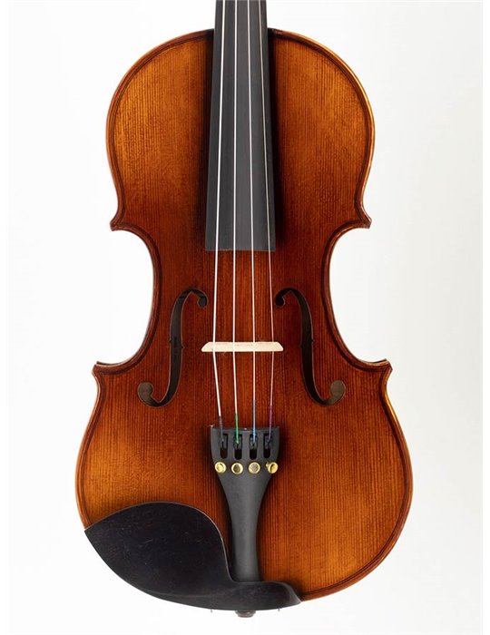 Violín 1/2 Leonardo macizo antiguo flameado