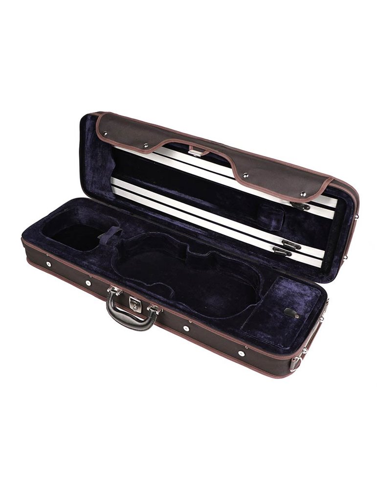 Violín 1/2 Leonardo macizo antiguo flameado