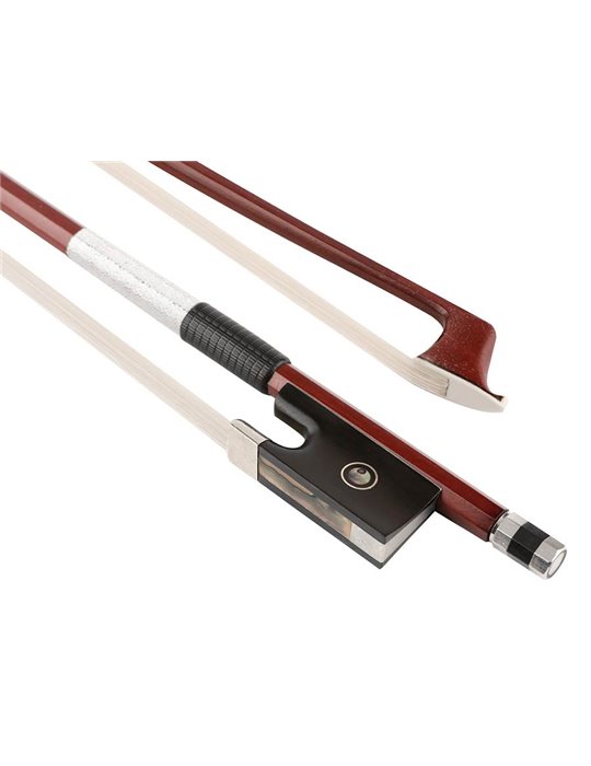 Violín 3/4 Leonardo macizo antiguo flameado