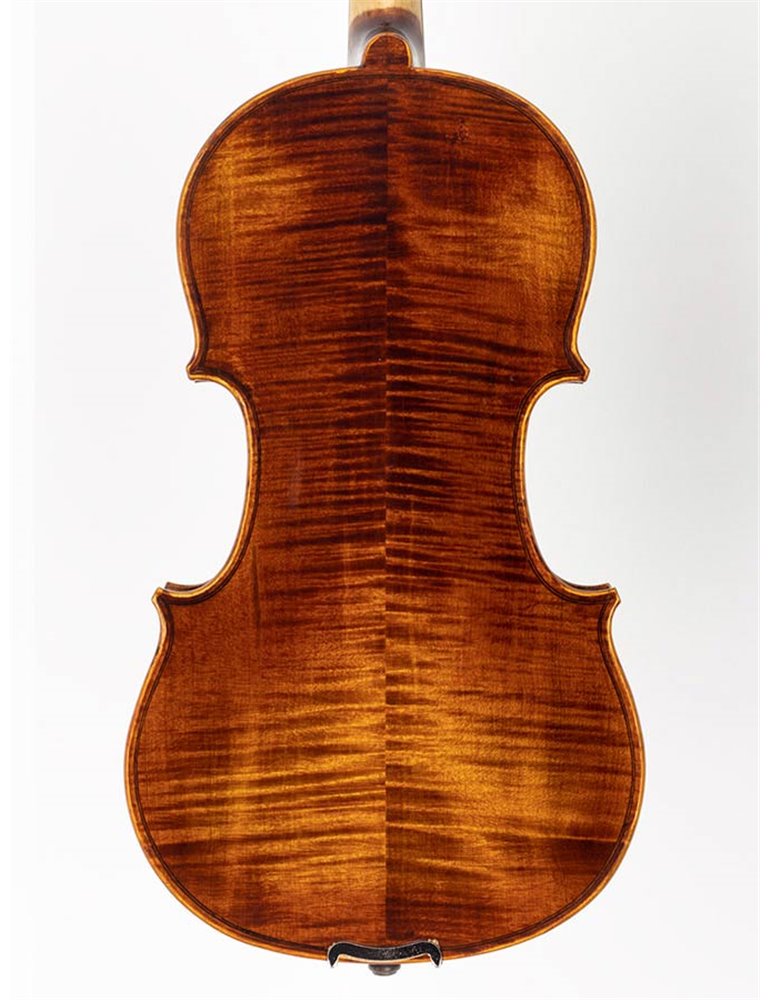 Violín 4/4 Leonardo macizo antiguo flameado