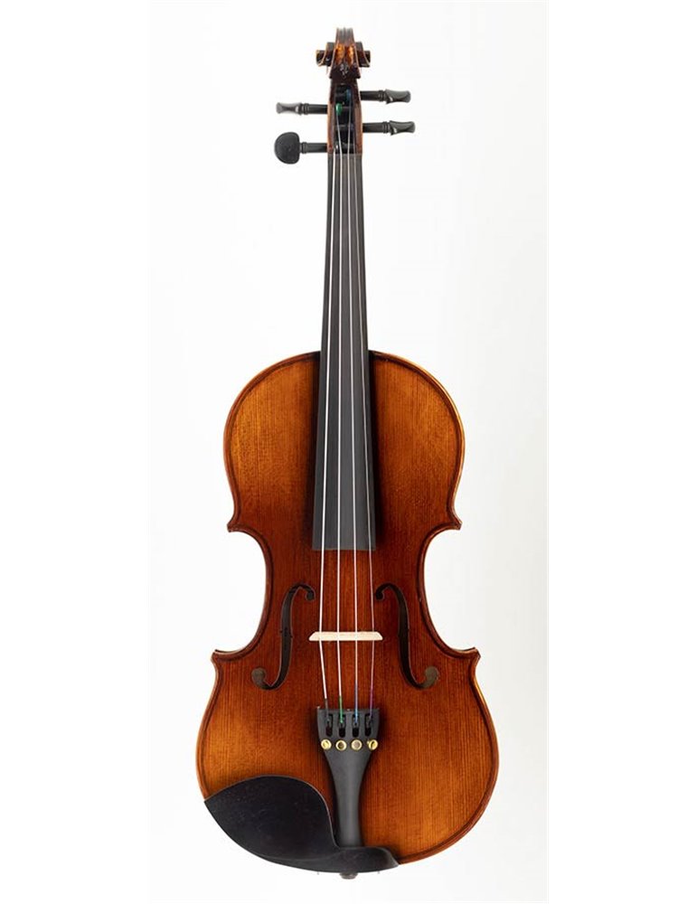 Violín 4/4 Leonardo macizo antiguo flameado