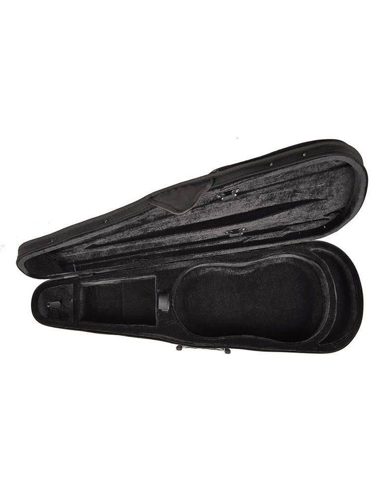 Estuche violín 4/4 Leonardo forma negro