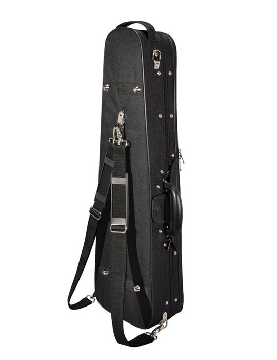 Estuche violín madera 4/4 Leonardo forma negro