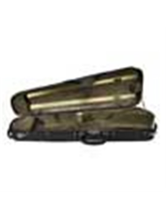 Estuche violín madera 4/4 Leonardo forma negro