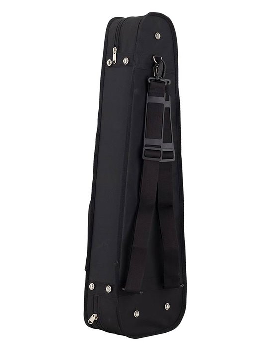 Estuche violín madera4/4 Leonardo forma negro