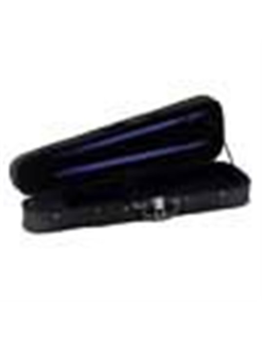 Estuche violín madera4/4 Leonardo forma negro