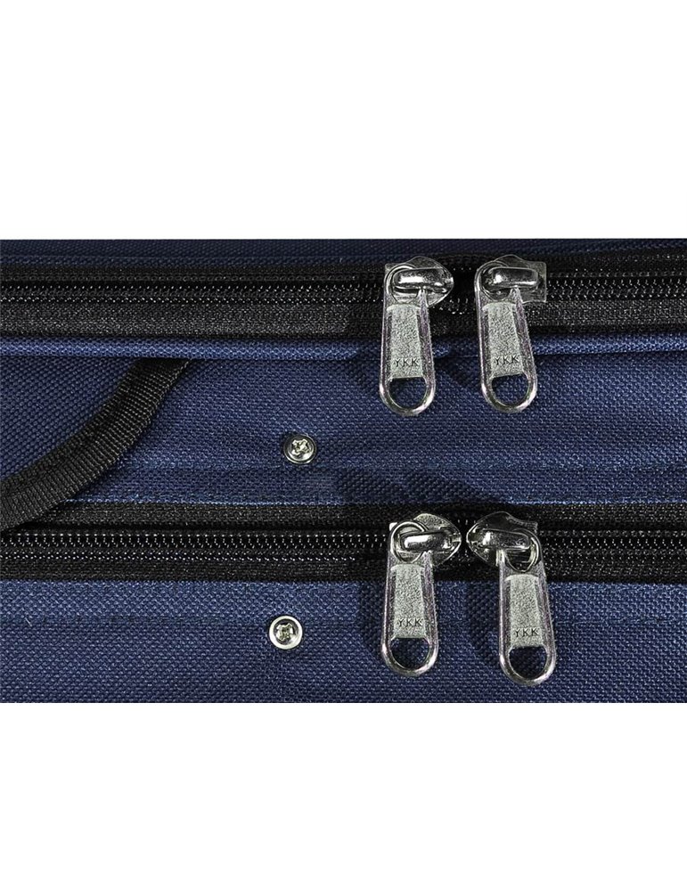 Estuche violín 4/4 Leonardo rectan. espuma azul