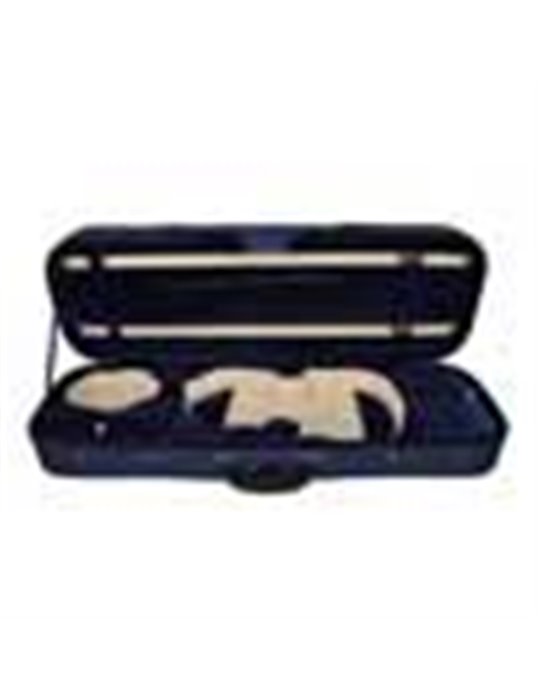 Estuche violín 4/4 Leonardo rectan. espuma azul