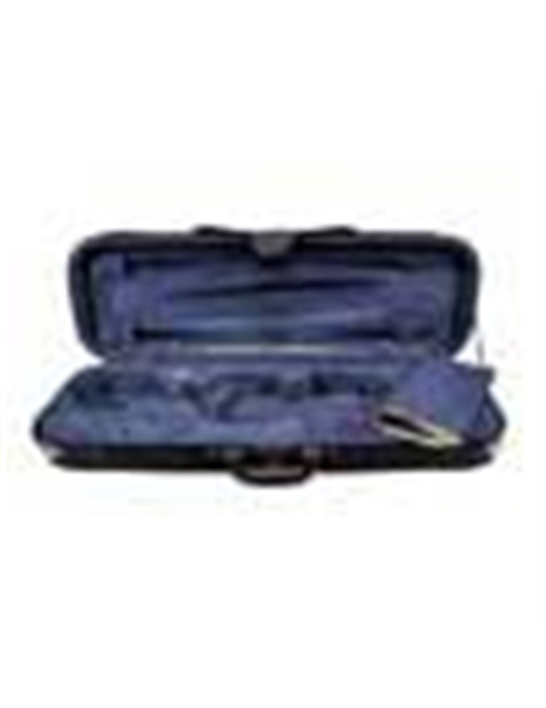 Estuche violín 4/4 Leonardo rectan. espuma negro