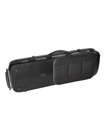 Estuche violín 4/4 Leonardo PVC 22kg negro 2