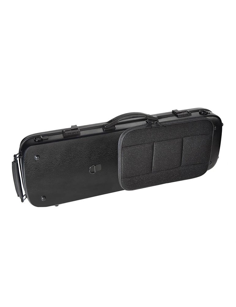 Estuche violín 4/4 Leonardo PVC 22kg negro