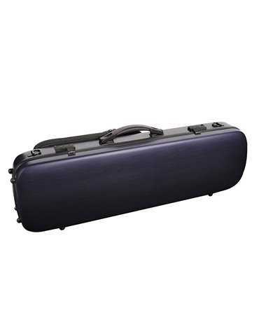 Estuche violín 4/4 Leonardo sándwich PVC 22kg azul