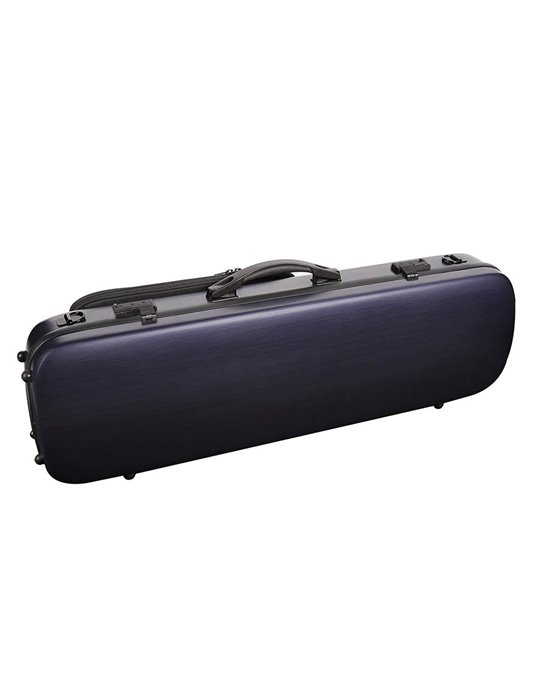 Estuche violín 4/4 Leonardo sándwich PVC 22kg azul