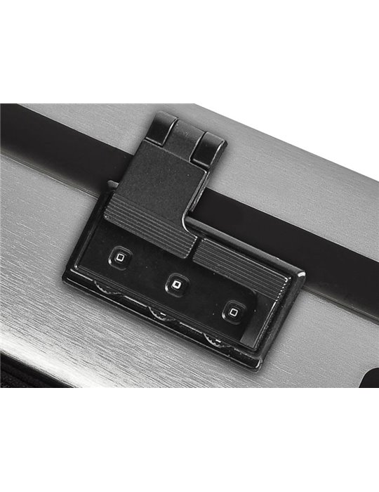 Estuche violín 4/4 Leonardo PVC 22kg plata