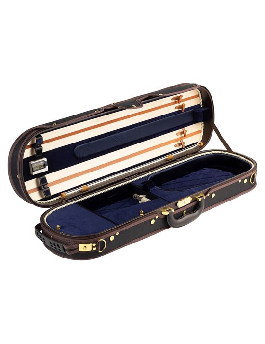 Estuche violín 4/4 Leonardo deluxe higro. digital