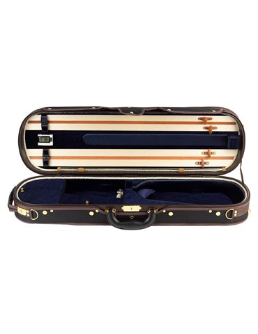 Estuche violín 4/4 Leonardo deluxe higro. digital 2