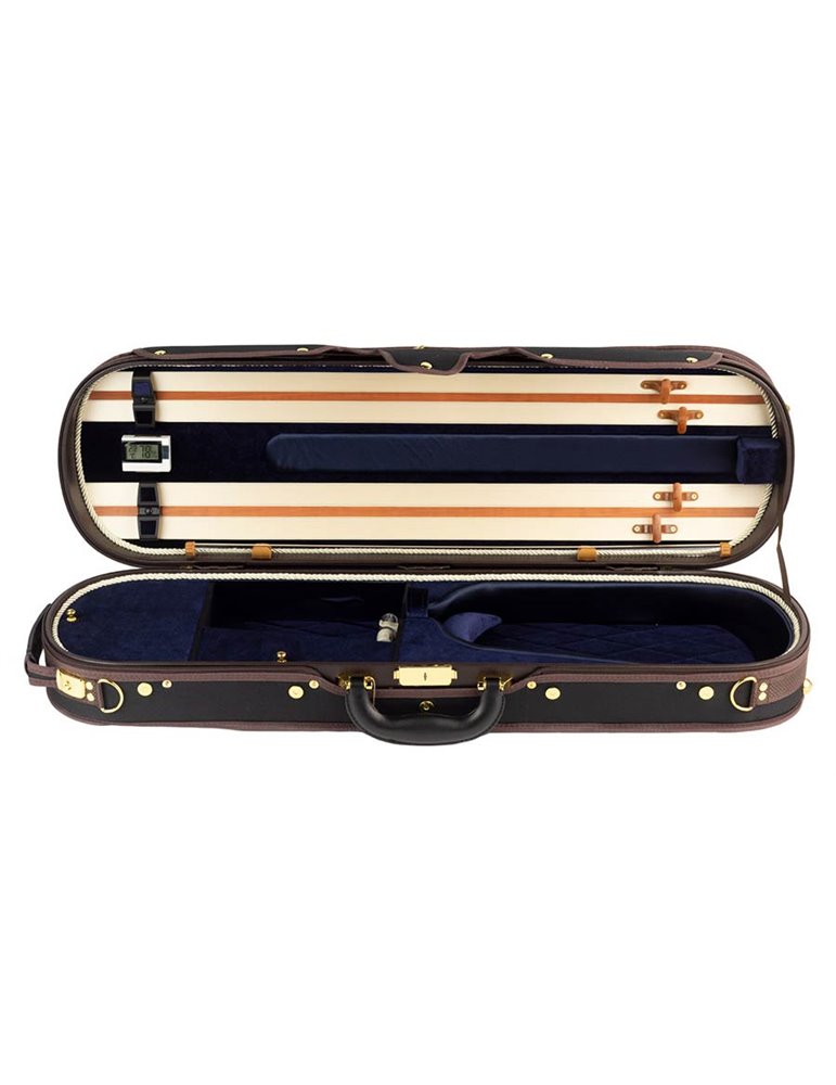 Estuche violín 4/4 Leonardo deluxe higro. digital