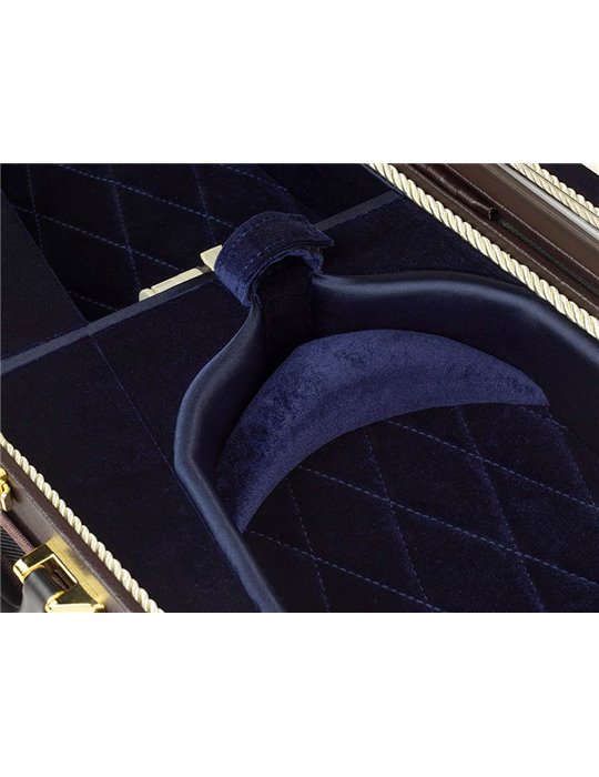 Estuche violín 4/4 Leonardo deluxe higro. digital