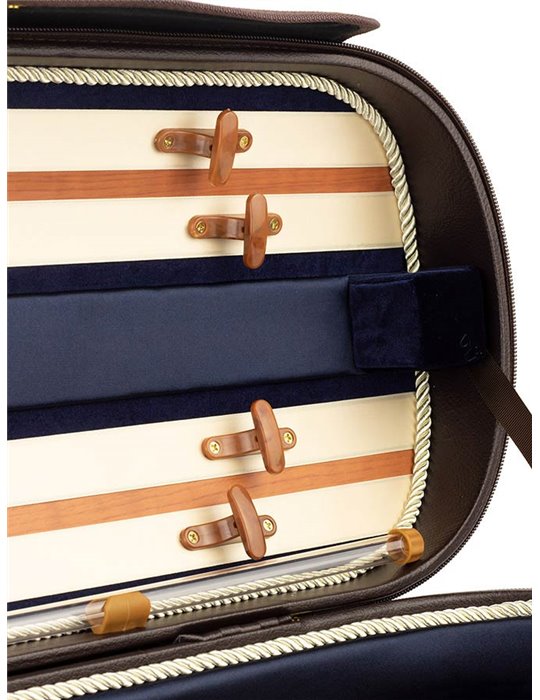 Estuche violín 4/4 Leonardo deluxe higro. digital