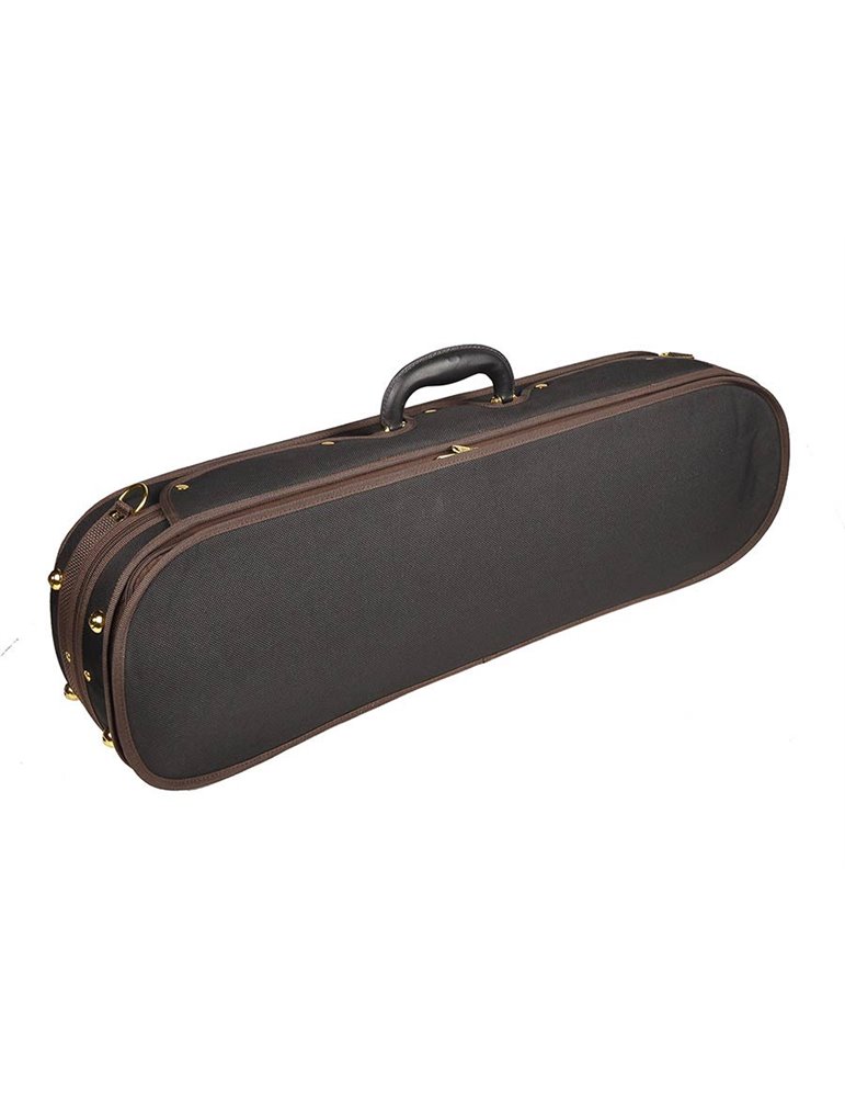 Estuche violín 4/4 Leonardo deluxe higro. digital