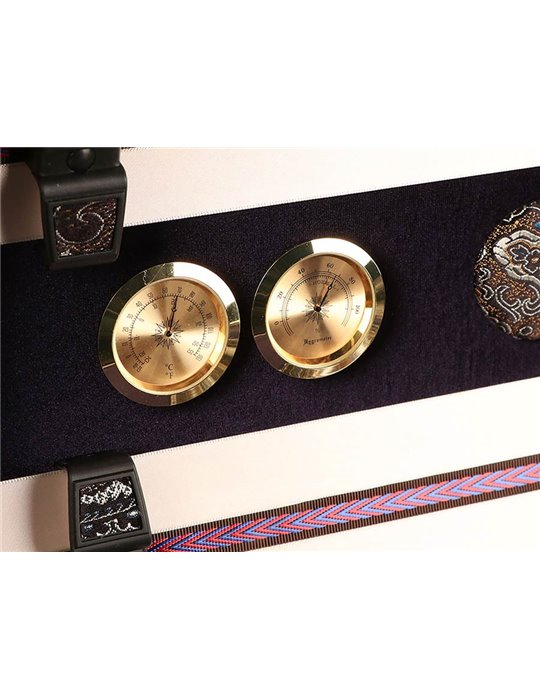 Estuche violín 4/4 Leonardo deluxe higro. digital