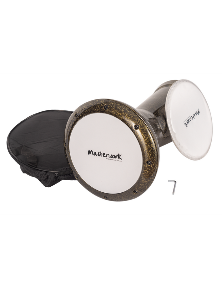 DARBUKA MARTELEADA MASTERWORK DORADA 420D