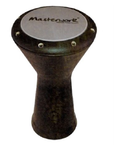 DARBUKA MASTERWORK FORRADO EN NEGRO 350BK