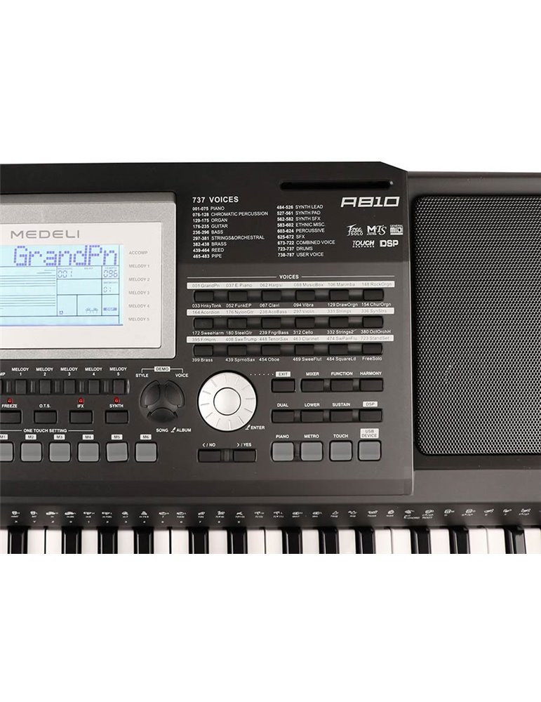 TECLADO MEDELI 61 TECLAS A810