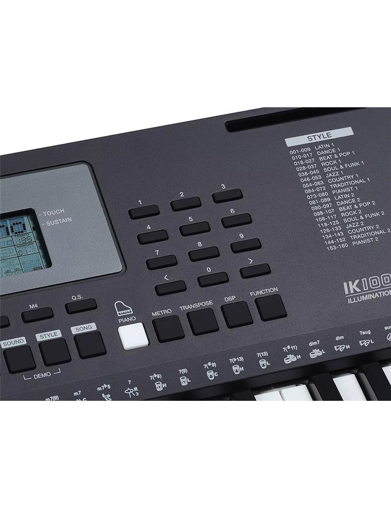 TECLADO MEDELI 61 TECLAS IK100