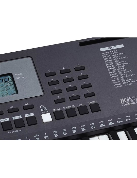 TECLADO MEDELI 61 TECLAS IK100