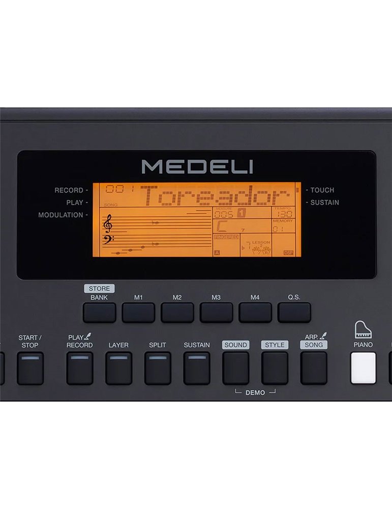 TECLADO MEDELI 61 TECLAS MK200