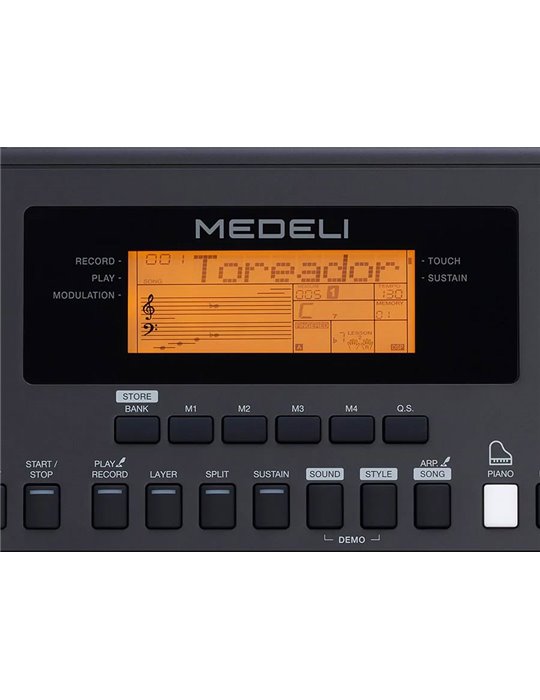 TECLADO MEDELI 61 TECLAS MK200