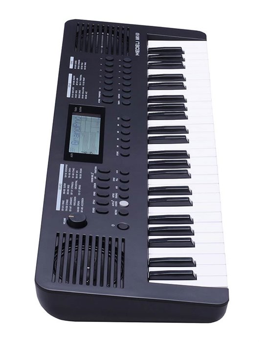 TECLADO MEDELI DE 49 TECLAS NEGRO MK49/BK