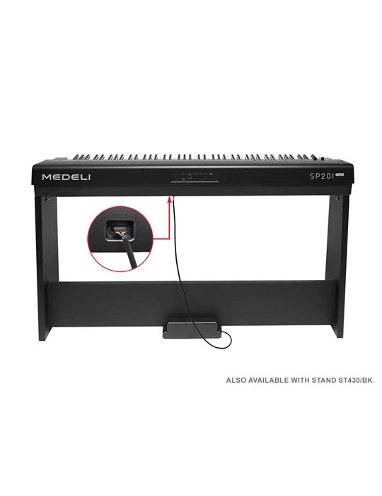 PIANO DE ESCENARIO MEDELI 88 TECLAS SP201+/BK