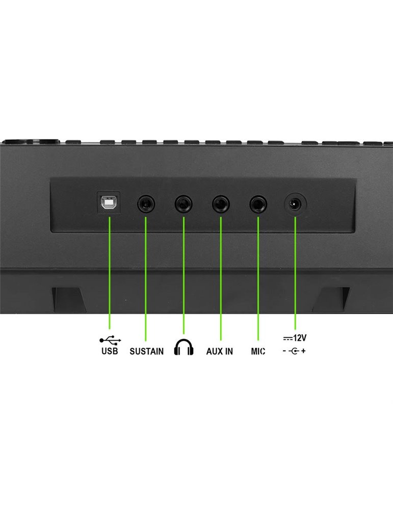 TECLADO MEDELI 61 TECLAS M331