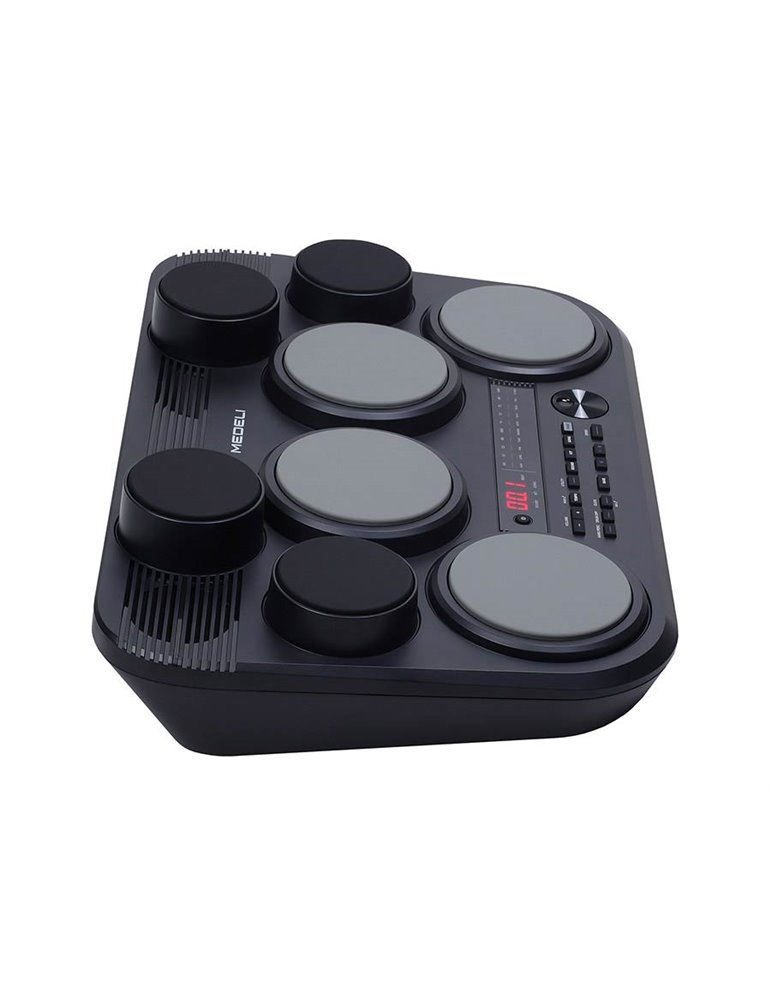 BATERÍA DIGITAL MEDELI DE SOBREMESA 8 PADS CON SENSIBILIDAD