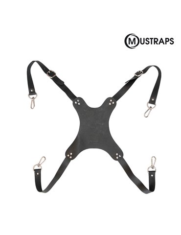 CORREA MUSTRAPS PARA BOMBO CRUZADA ESPALDA