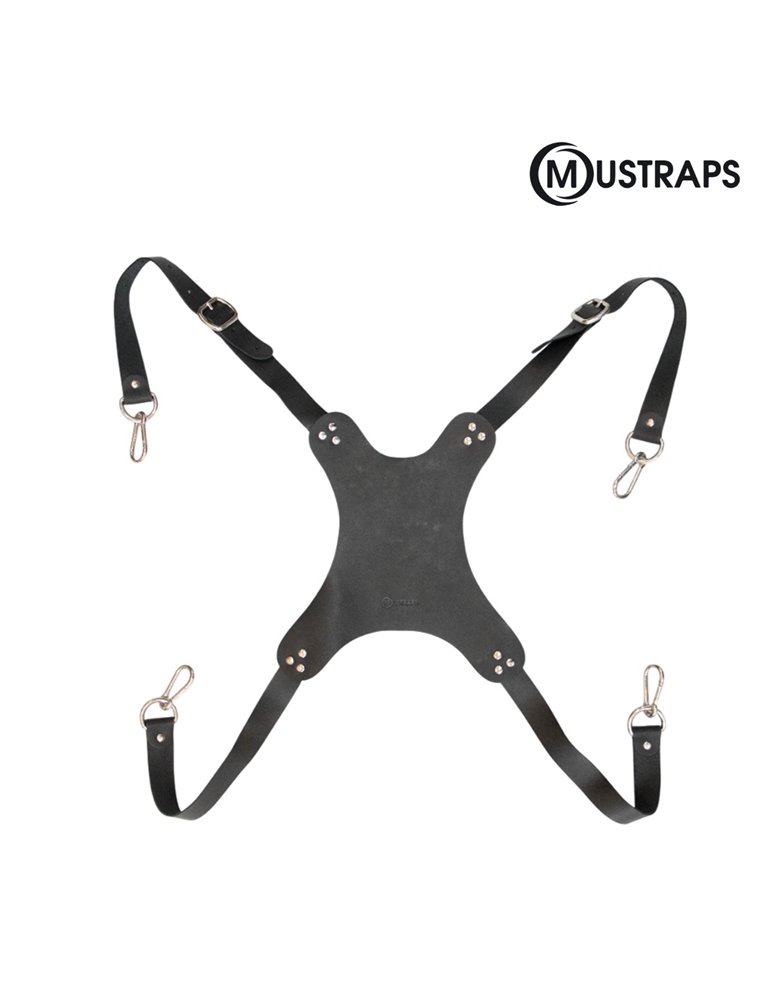 CORREA MUSTRAPS PARA BOMBO CRUZADA ESPALDA