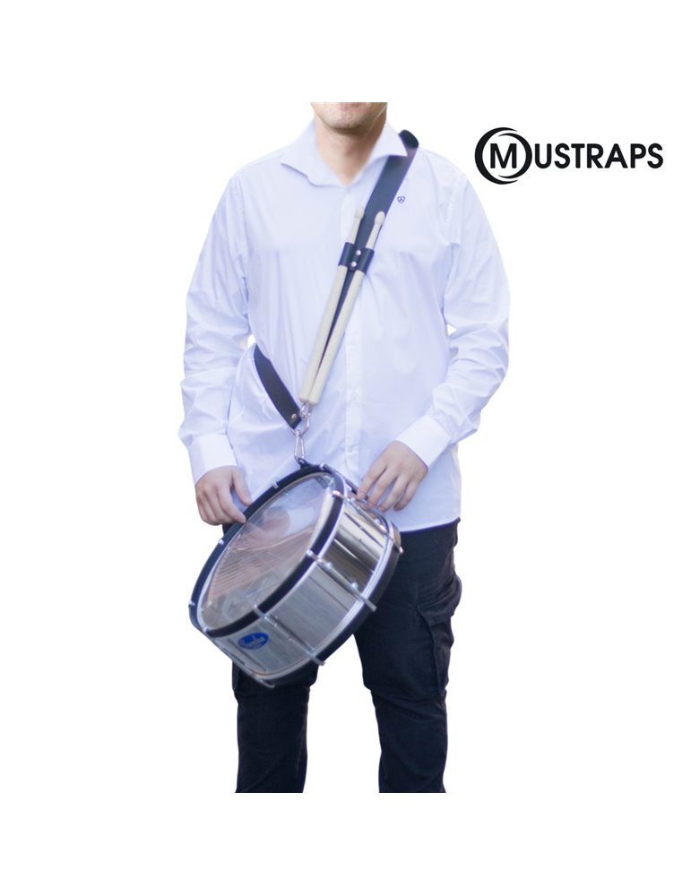 CORREA MUSTRAP PARA TAMBOR CON BAQUETERO