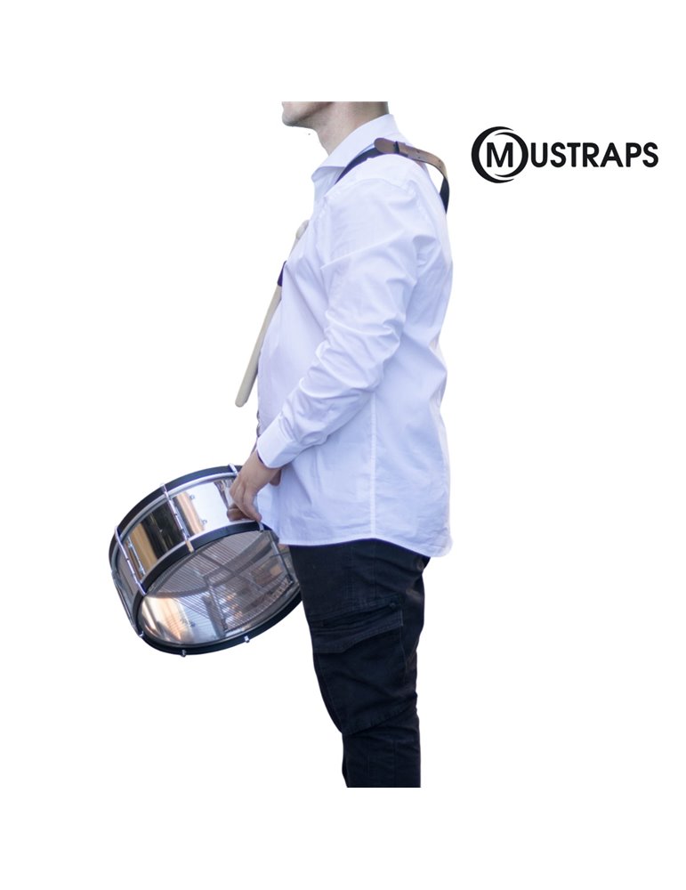 CORREA MUSTRAP PARA TAMBOR CON BAQUETERO