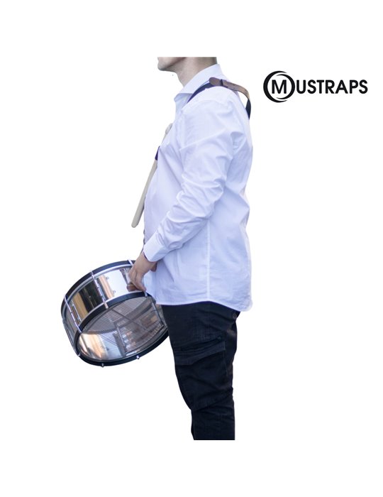 CORREA MUSTRAP PARA TAMBOR CON BAQUETERO