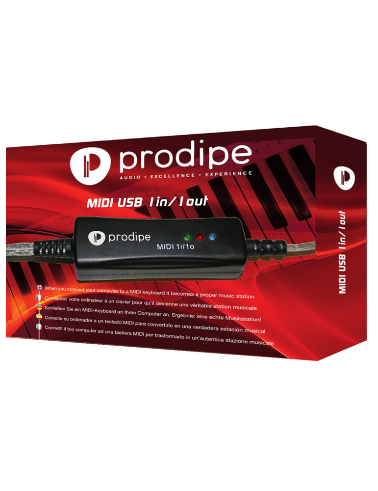 ADAPTADOR PRODIPE MIDI-USB PROMIDI