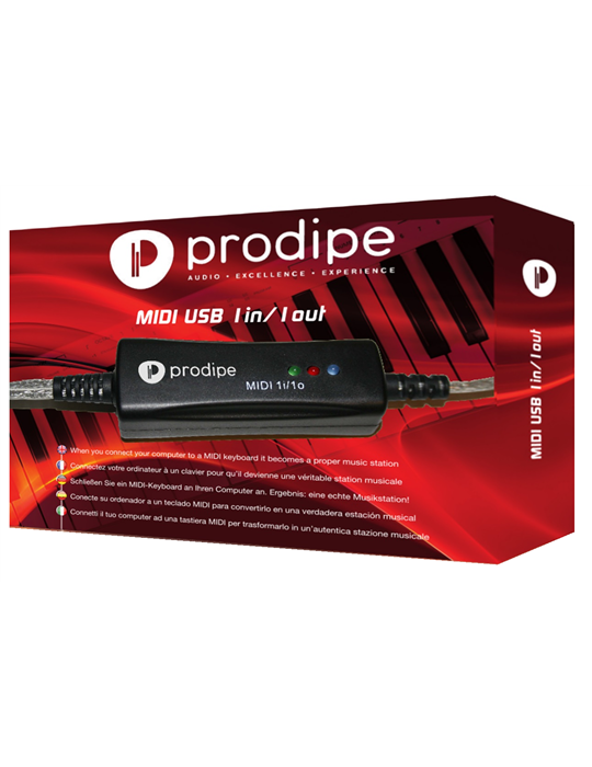 ADAPTADOR PRODIPE MIDI-USB PROMIDI