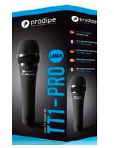 MICRÓFONO DINÁMICO PROFESIONAL PARA VOCALISTAS PRODIPE TT1PRO SIN INTERRUPTOR
