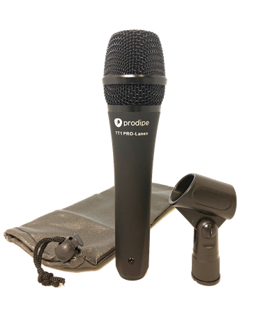 MICRÓFONO DINÁMICO PROFESIONAL PARA VOCALISTAS PRODIPE TT1PRO SIN INTERRUPTOR 2