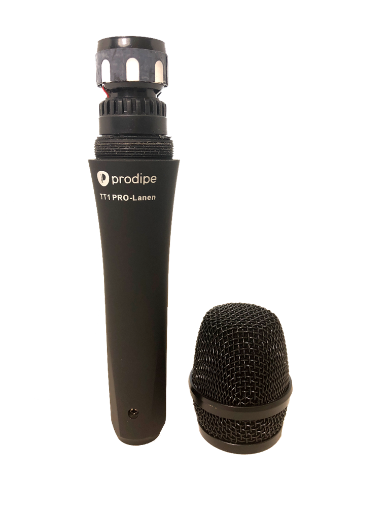 MICRÓFONO DINÁMICO PROFESIONAL PARA VOCALISTAS PRODIPE TT1PRO SIN INTERRUPTOR