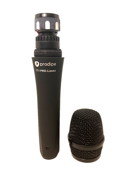 MICRÓFONO DINÁMICO PROFESIONAL PARA VOCALISTAS PRODIPE TT1PRO SIN INTERRUPTOR