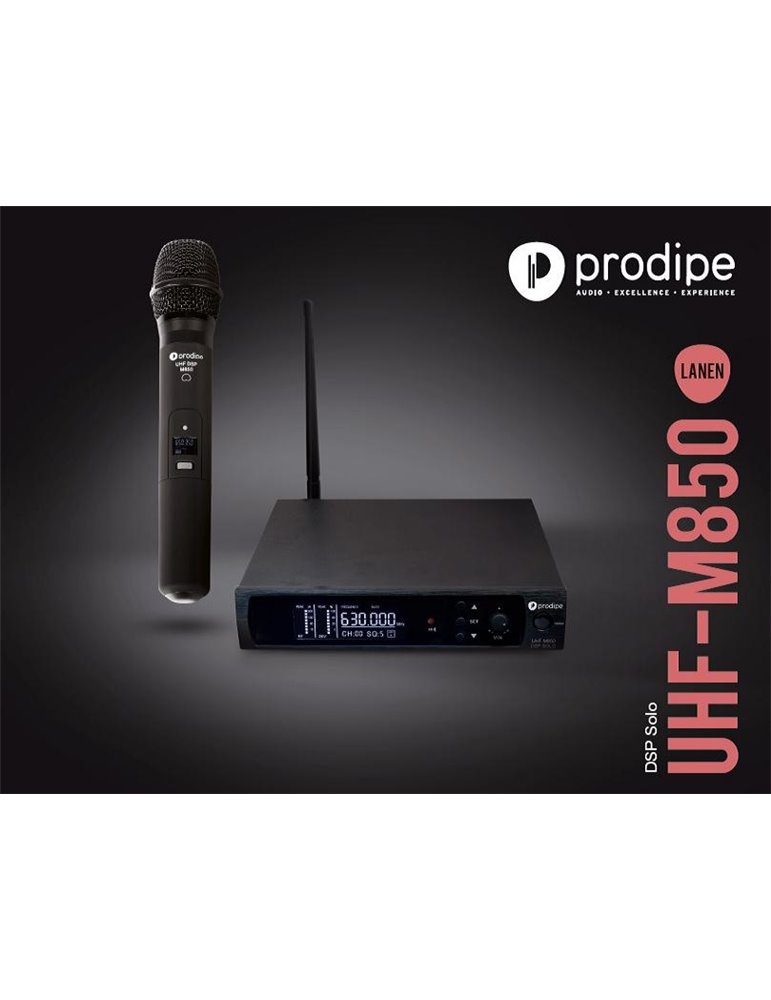 MICRÓFONO INALÁMBRICO PRODIPE M850SOLO