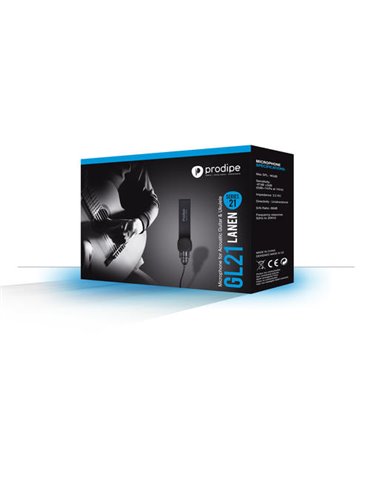 MICRÓFONO PARA INSTRUMENTOS DE CUERDA PRODIPE GL21 2