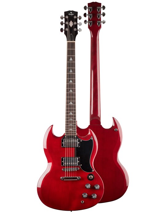 GUITARRA ELÉCTRICA SERIE SG300 DE PRODIPE ROJA